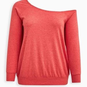 Torrid Off Shoulder Sweatshirt 0